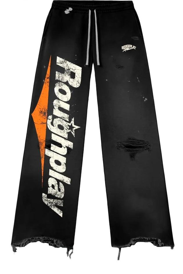 Roughplay logo sweat pant by ROUGH PLAY