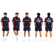 Legends prevail crinkle short set by LEGENDS PREVAIL