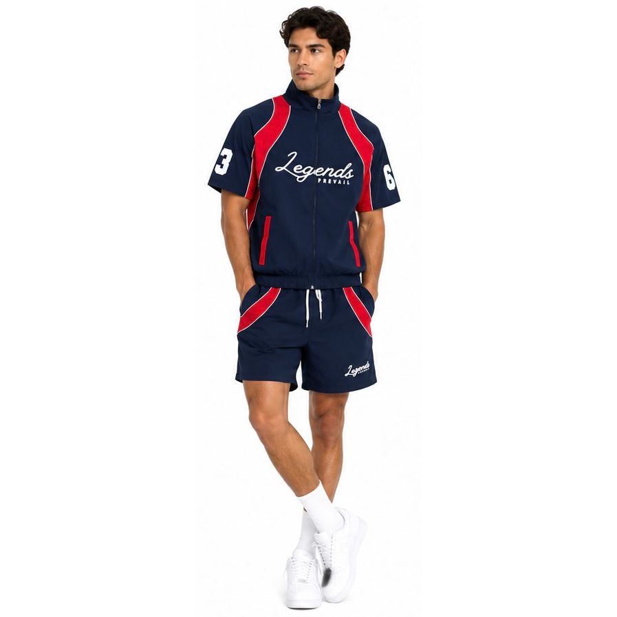 Legends prevail crinkle short set by LEGENDS PREVAIL
