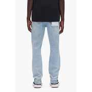 Purple brand beaded monogram denim by PURPLE BRAND