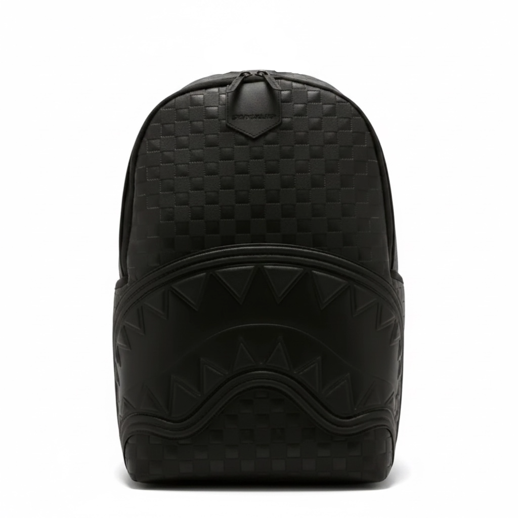 Sprayground raised check dlxsv backpack by SPRAYGROUND