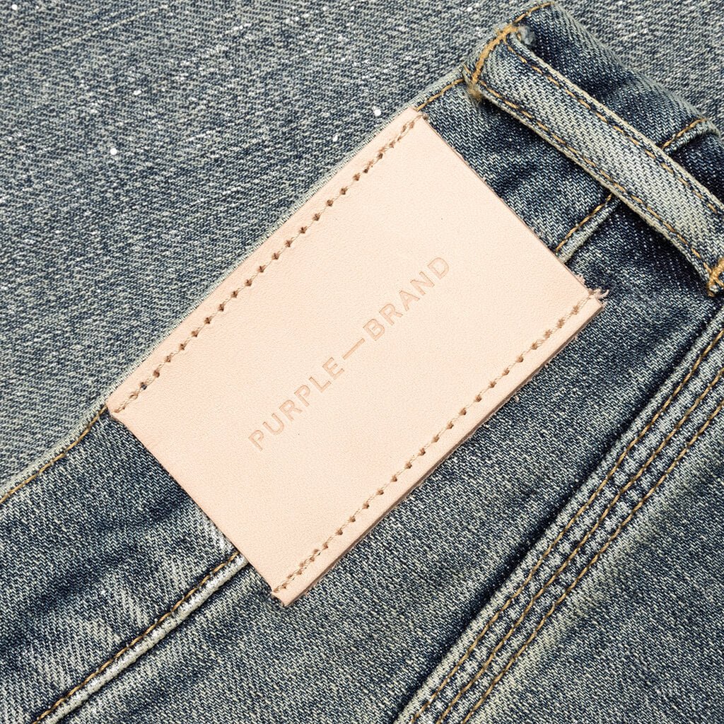 Purple brand metallic silver skinny denim - DENIM - Cityswagusa.com
