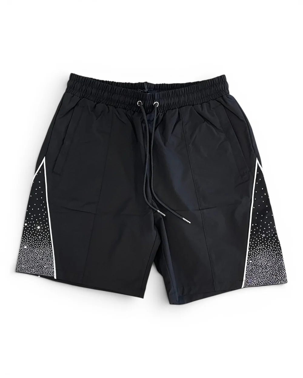 Kindred rhinestone nylon shorts by KINDRED