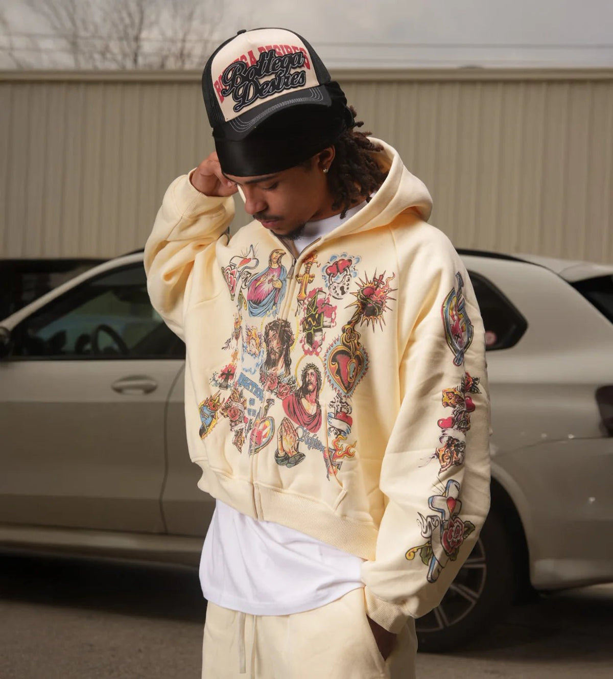 Righteous risen king zip up hoodie - HOODIE - Cityswagusa.com