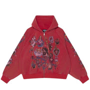 Righteous risen king zip up hoodie by TODAYS TRENDS