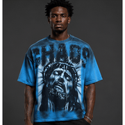 Rare Peace chaos rhinestone t-shirt - T-SHIRT - Cityswagusa.com