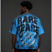 Rare Peace chaos rhinestone t-shirt - T-SHIRT - Cityswagusa.com