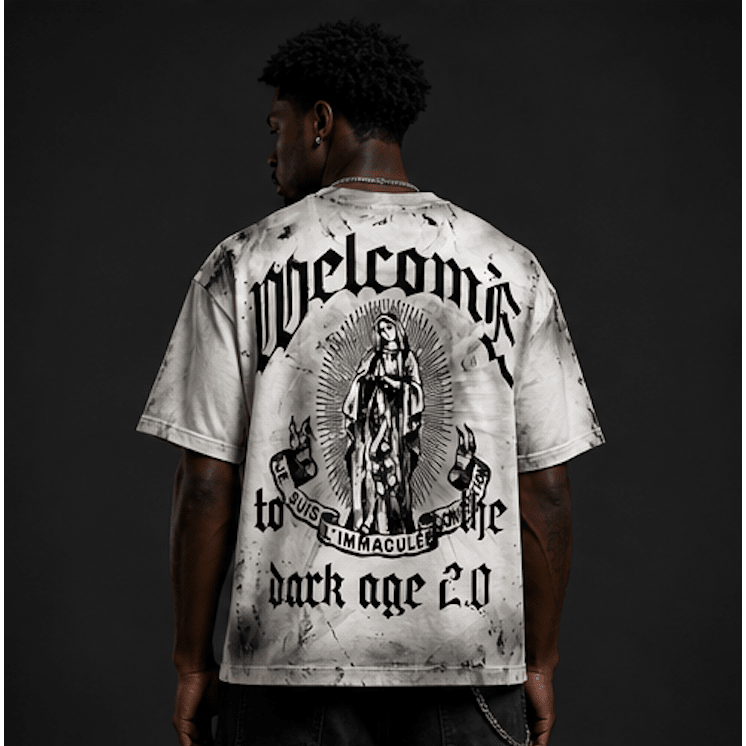 Rare Peace cut and sew detail t-shirt - T-SHIRT - Cityswagusa.com