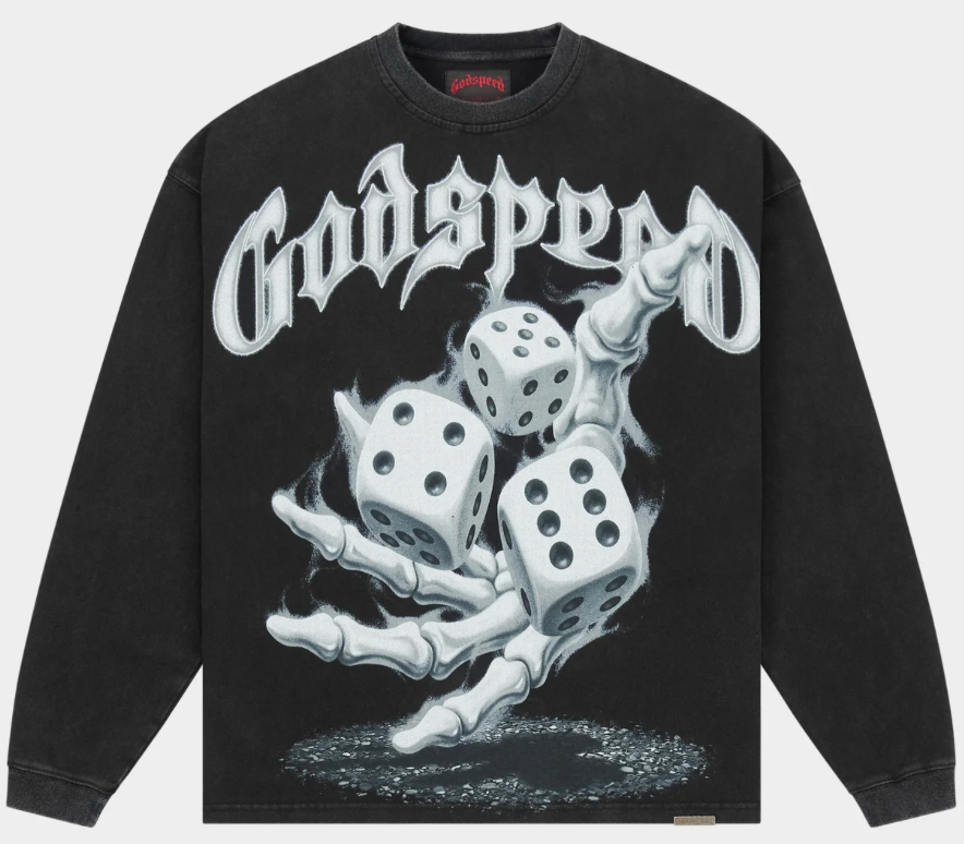 Godspeed no risk no reward longsleeve t-shirt by GODSPEED