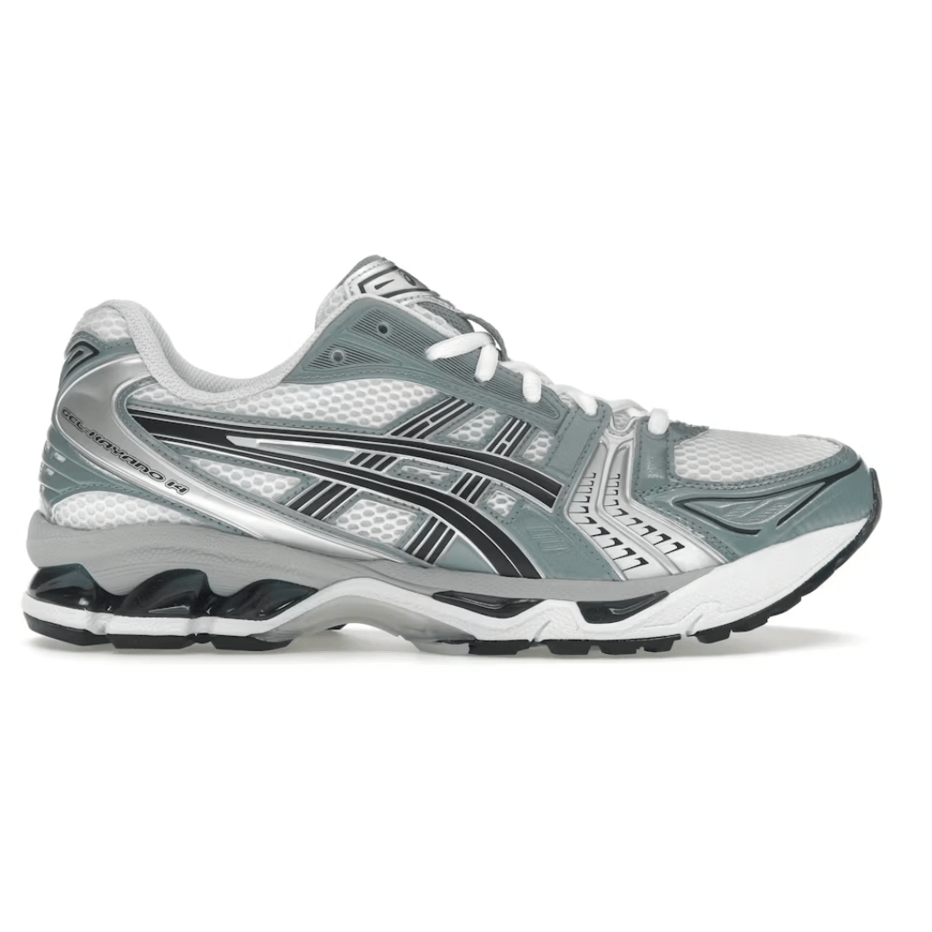 Asics gel kayano 14 white fjord grey - SHOES - Cityswagusa.com