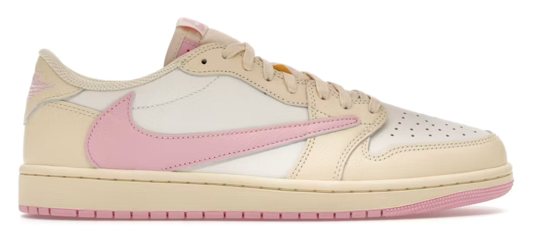 Air jordan 1 low og sp travis scott muslin shy pink by NIKE
