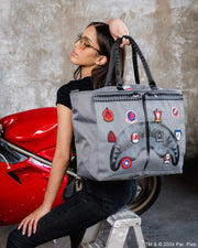 Sprayground top gun flight crew official collab pilot tote by SPRAYGROUND