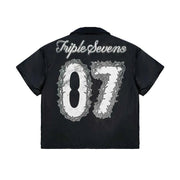Sniper gang nylon top - SHIRT S/S - Cityswagusa.com