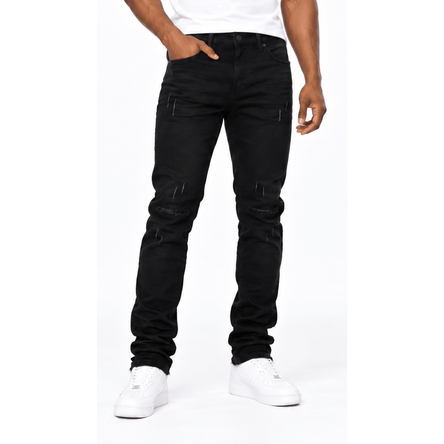 Dztr clean lightly distressed denim - DENIM - Cityswagusa.com