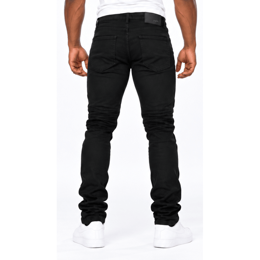 Dztr clean lightly distressed denim - DENIM - Cityswagusa.com