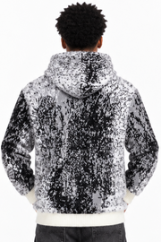 One in a million mohair pullover hoodie by ONE IN A MILLION