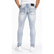 Dztr light distressed skinny fit denim - DENIM - Cityswagusa.com