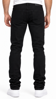 focus distressed stacked denim by FOCUS
