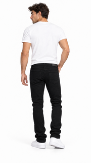 focus distressed stacked denim by FOCUS