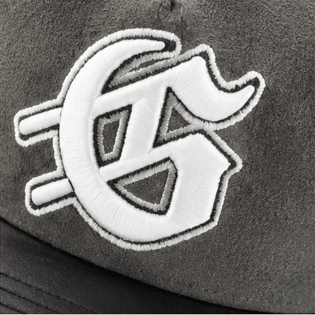 Godspeed insignia logo leather/suede snapback hat, - HATS - Cityswagusa.com