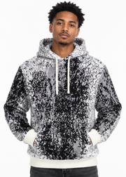 One in a million mohair pullover hoodie by ONE IN A MILLION