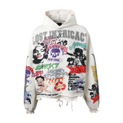Lost Intricacy university pullover hoodie by LOST INTRICACY