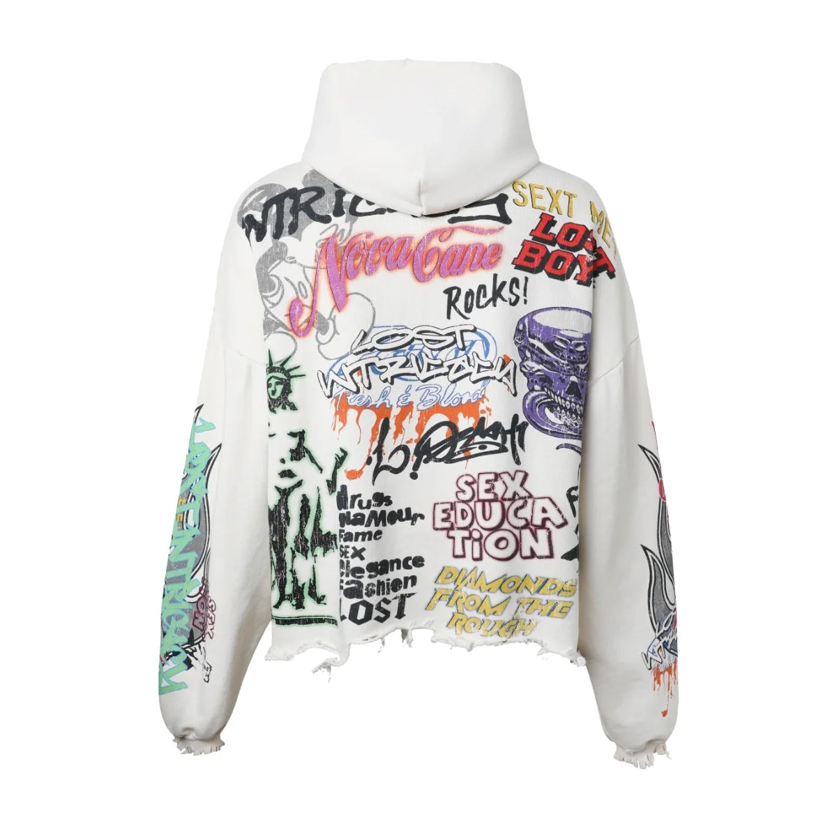 Lost Intricacy university pullover hoodie by LOST INTRICACY