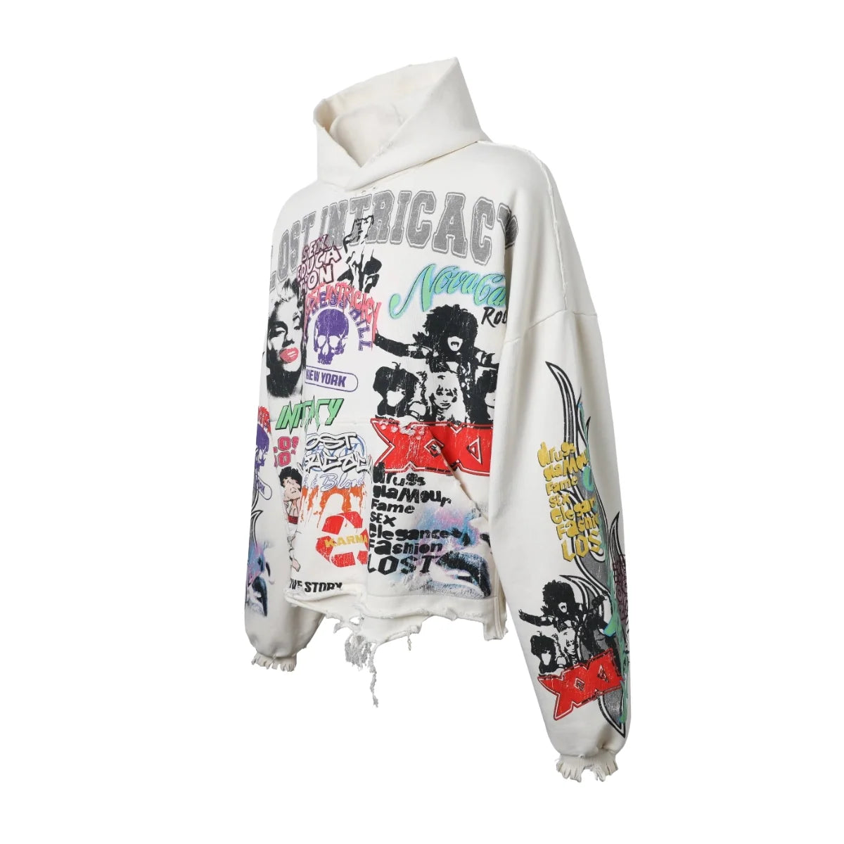 Lost Intricacy university pullover hoodie by LOST INTRICACY