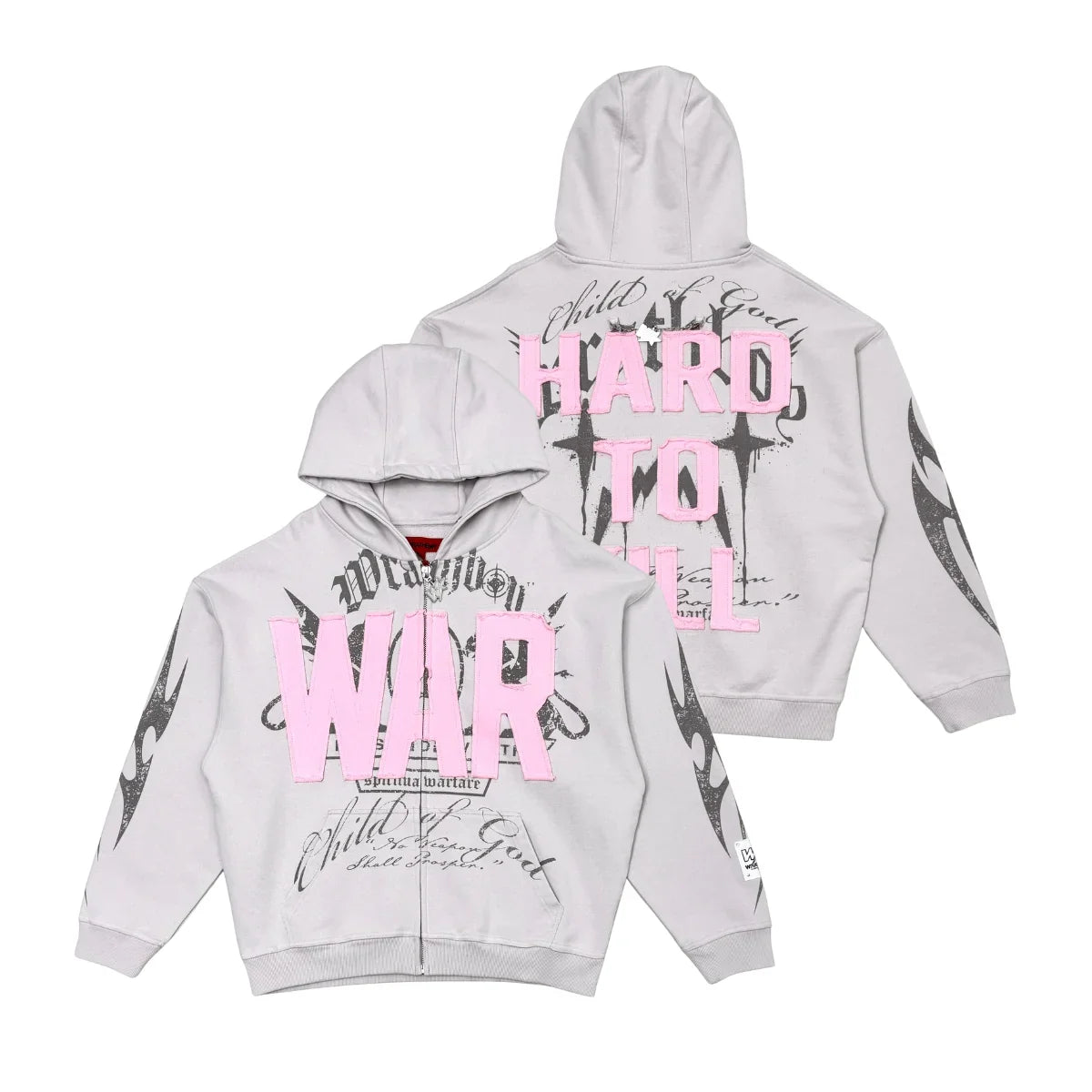 Wrathboy hard to kill hoodie by WRATHBOY