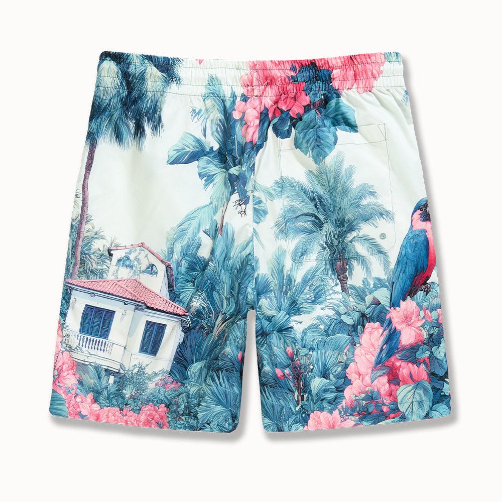 Jordan Craig palm beach floral beach shorts - SHORTS - Cityswagusa.com