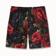 Jordan Craig roses floral beach shorts - SHORTS - Cityswagusa.com