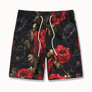 Jordan Craig roses floral beach shorts - SHORTS - Cityswagusa.com