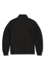Jordan craig cable knit quarter zip sweater by JORDAN CRAIG