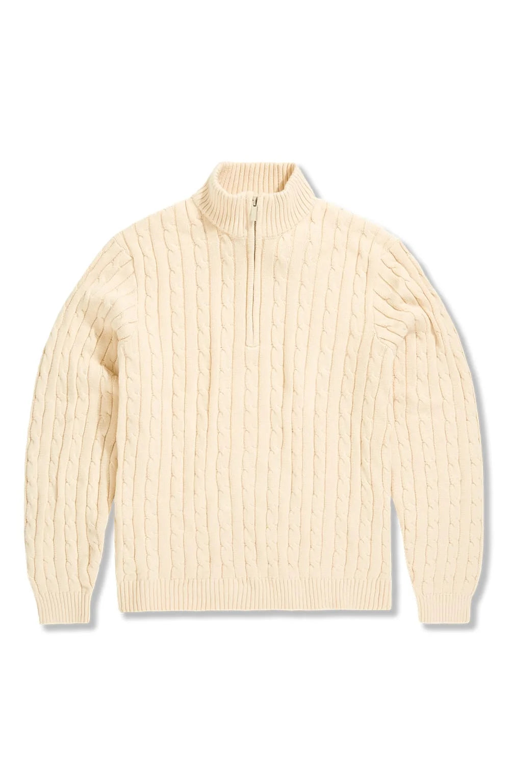 Jordan craig cable knit quarter zip sweater by JORDAN CRAIG