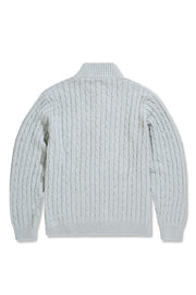 Jordan craig cable knit quarter zip sweater by JORDAN CRAIG