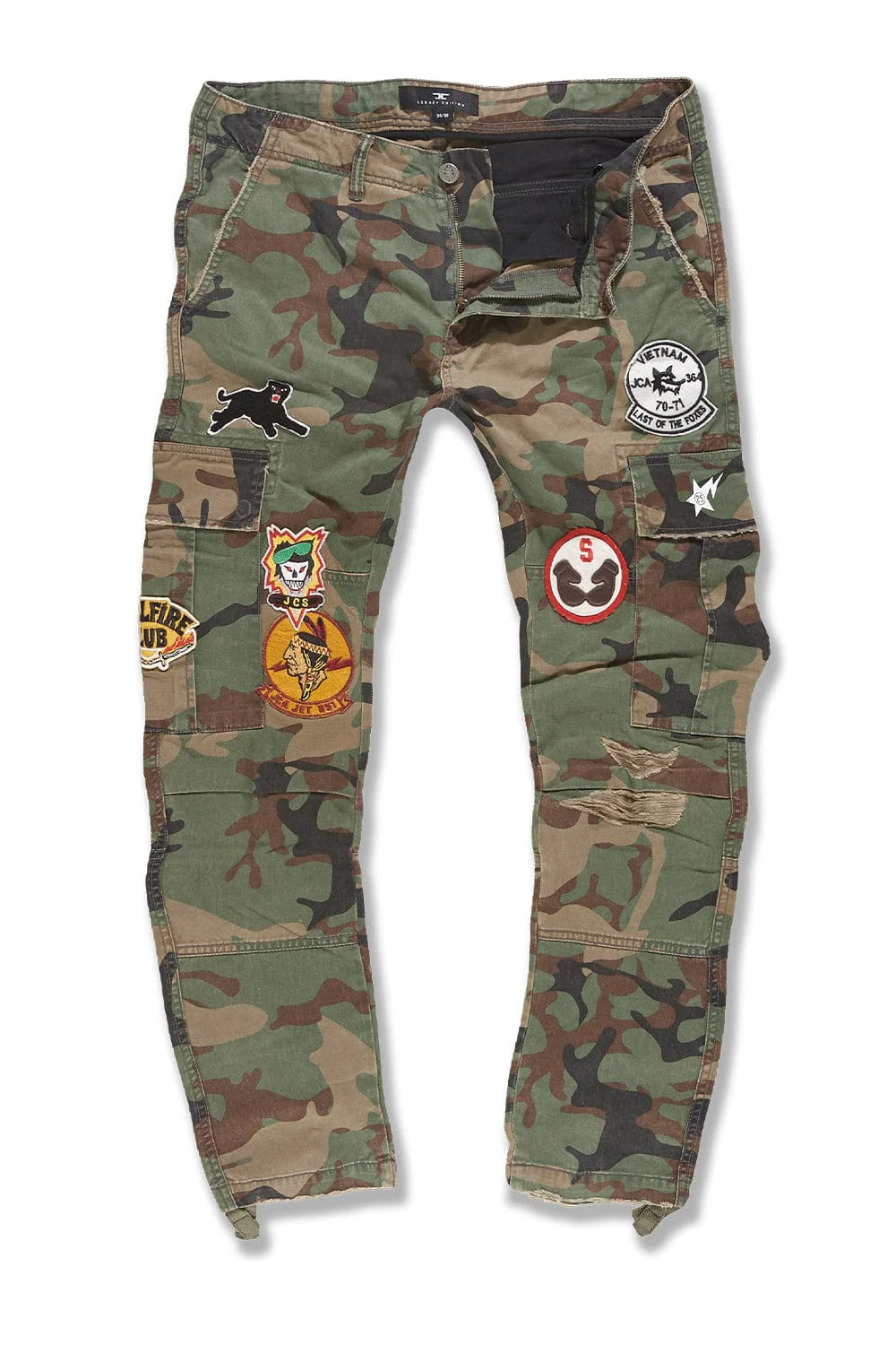 Jordan Craig xavier hellfire cargo pant by JORDAN CRAIG
