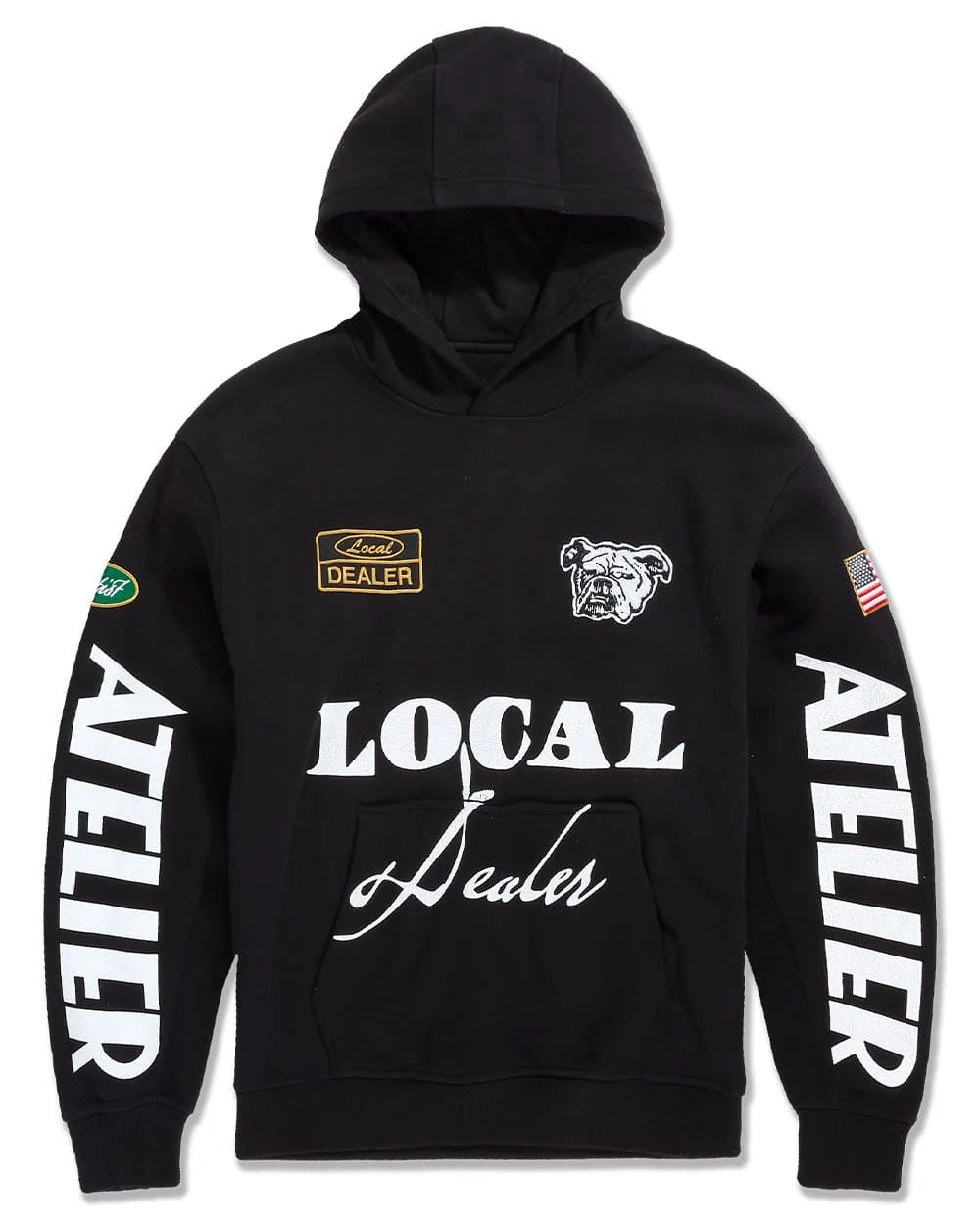 Jordan craig local dealer worker pullover hoodie by JORDAN CRAIG