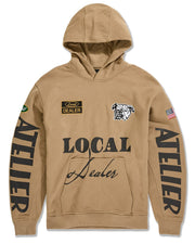 Jordan craig local dealer worker pullover hoodie by JORDAN CRAIG