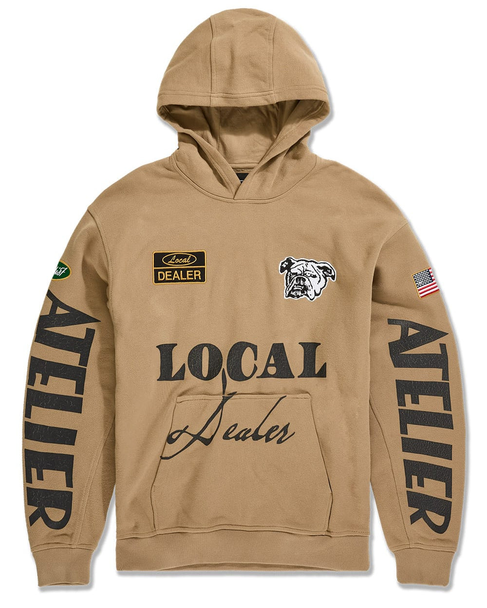 Jordan craig local dealer worker pullover hoodie by JORDAN CRAIG