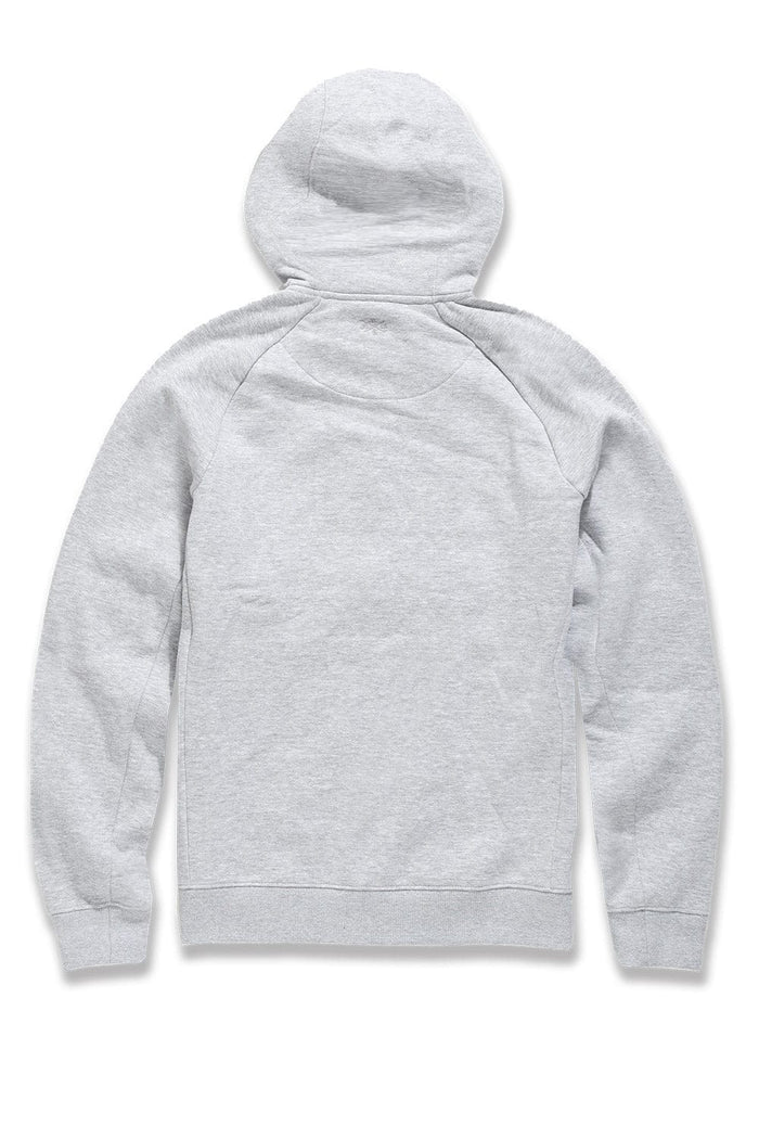 Jordan craig basic zip up fleece hoodie by JORDAN CRAIG