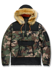 Jordan craig pullover bubble anorak jacket by JORDAN CRAIG