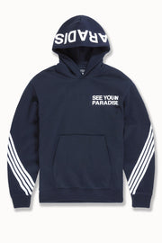See you in paradise pullover track hoodie by JORDAN CRAIG