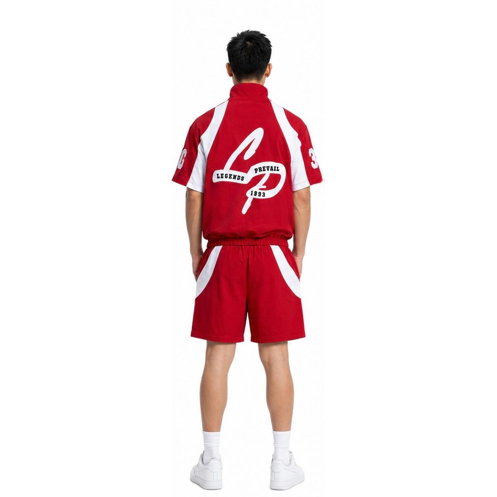 Legends prevail crinkle short set by LEGENDS PREVAIL