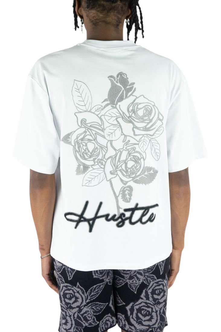 Rebel Minds hustle puff print t-shirt by REBEL MINDS