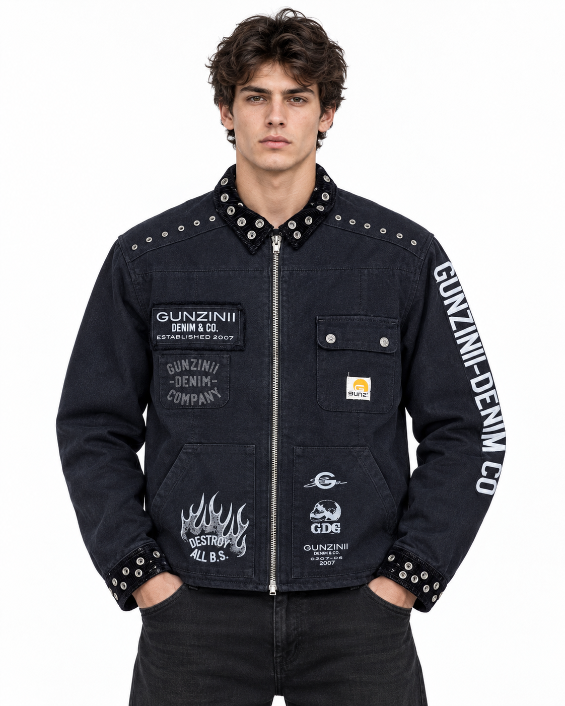 Gunzinii destroy all bs jacket by GUNZINI