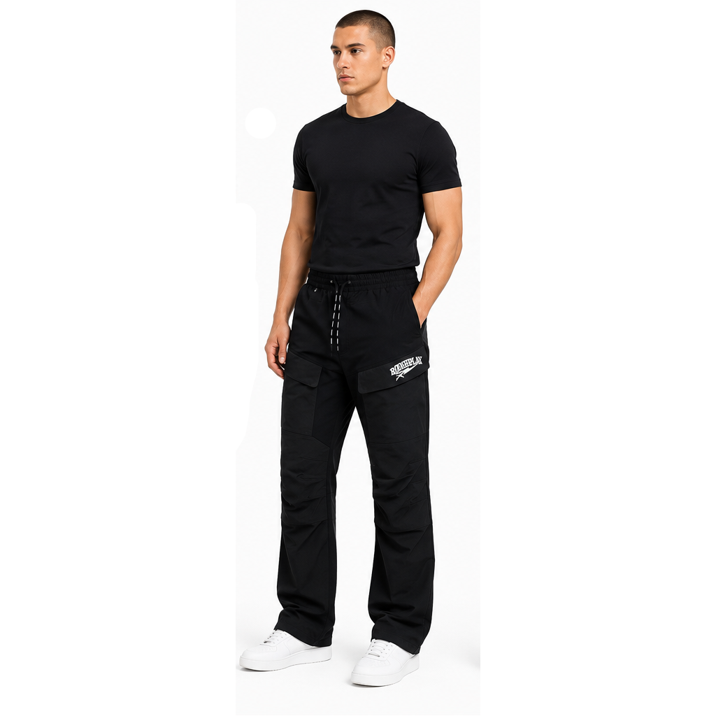 Roughplay logo trackpant by ROUGH PLAY