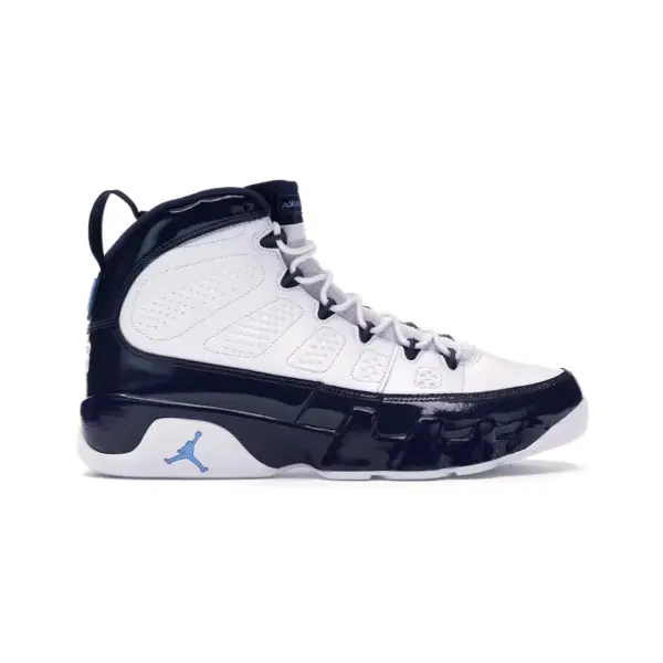 Air Jordan 9 Retro White/University Blue - 9.5 - SHOES