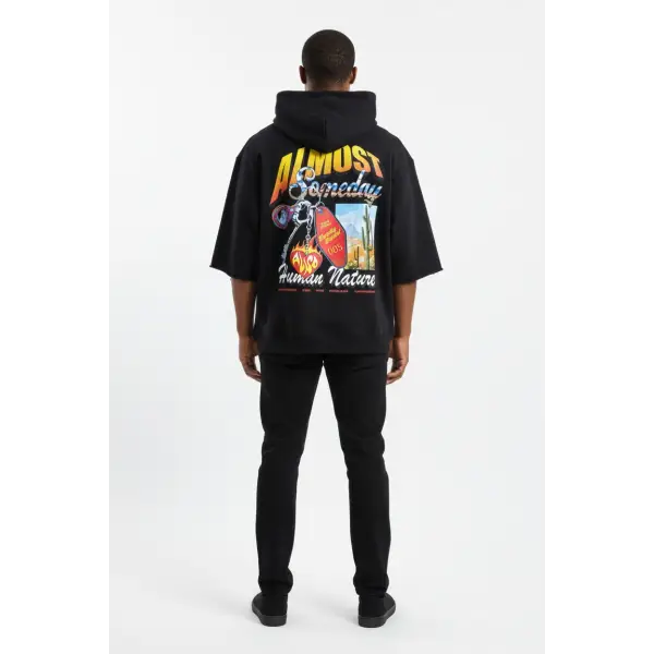 Almost Someday postcard hoodie - HOODIE