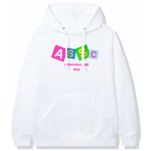 Anti social club angel hair tokyo hoodie - HOODIE