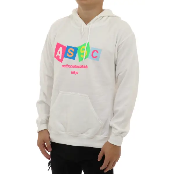 Anti social club angel hair tokyo hoodie - HOODIE